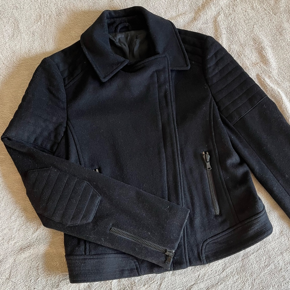 Vince Wool Moto Jacket - Picture 5 of 11